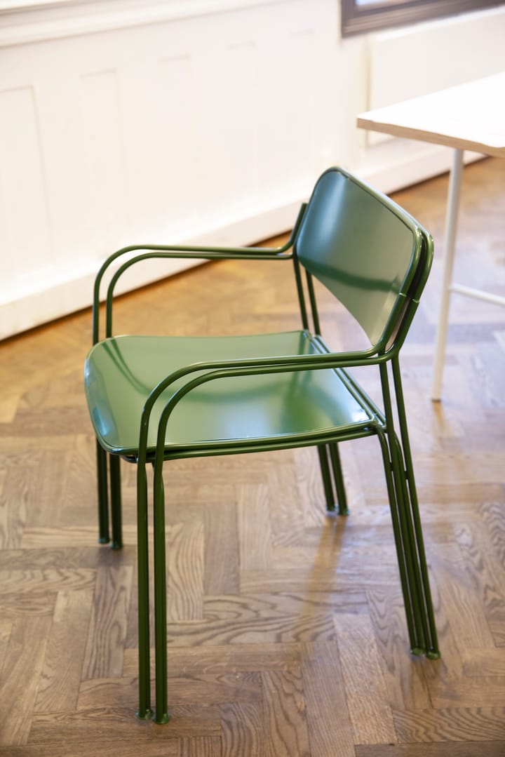 Chair Libelle stol, Grøn Grythyttan Stålmöbler