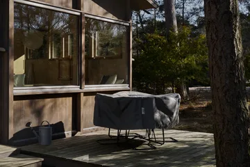 Grythyttan møbelovertræk - 9A spisebord 100/120 cm + stole - Grythyttan Stålmöbler