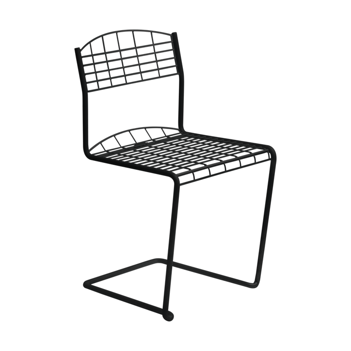 High Tech stol - Sort - Grythyttan Stålmöbler