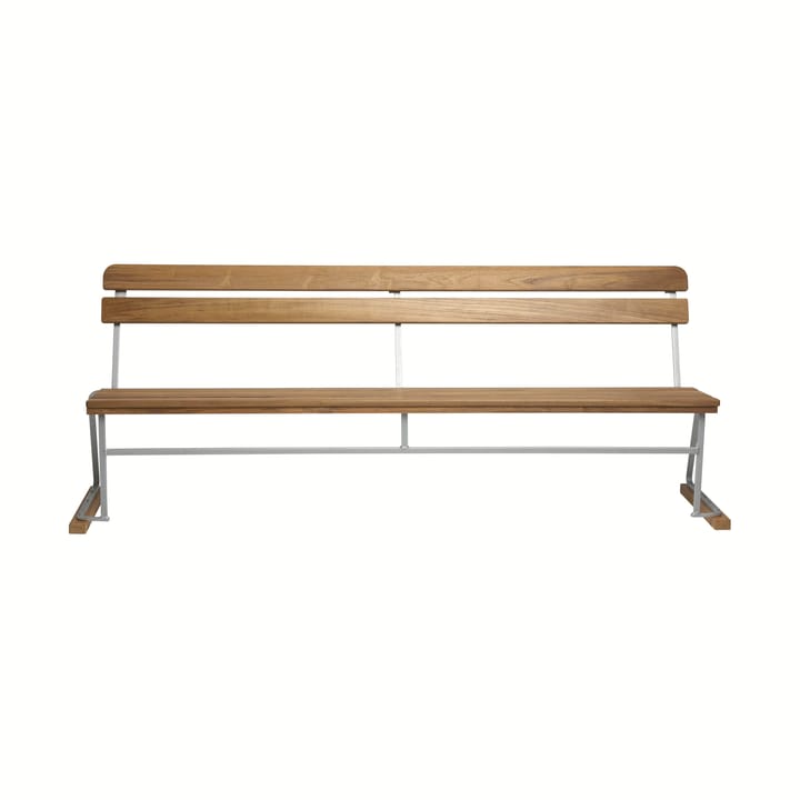 Soffa 5, Teak-varmforzinket stativ Grythyttan Stålmöbler
