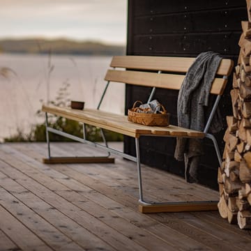 Soffa 5 - Teak-varmforzinket stativ - Grythyttan Stålmöbler
