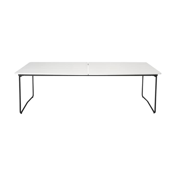 Table B31 spisebord 230 cm - Hvidlakeret eg-sort - Grythyttan Stålmöbler