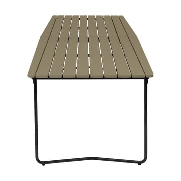 Table B31 spisebord 230 cm - Lysegrøn eg-sort - Grythyttan Stålmöbler
