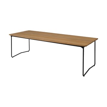 Table B31 spisebord 230 cm - Olieret eg-sort - Grythyttan Stålmöbler