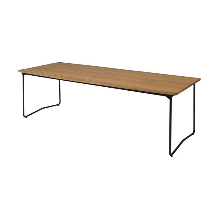 Table B31 spisebord 230 cm, Olieret eg-sort Grythyttan Stålmöbler