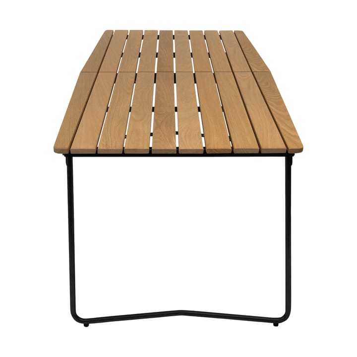 Table B31 spisebord 230 cm, Olieret eg-sort Grythyttan Stålmöbler