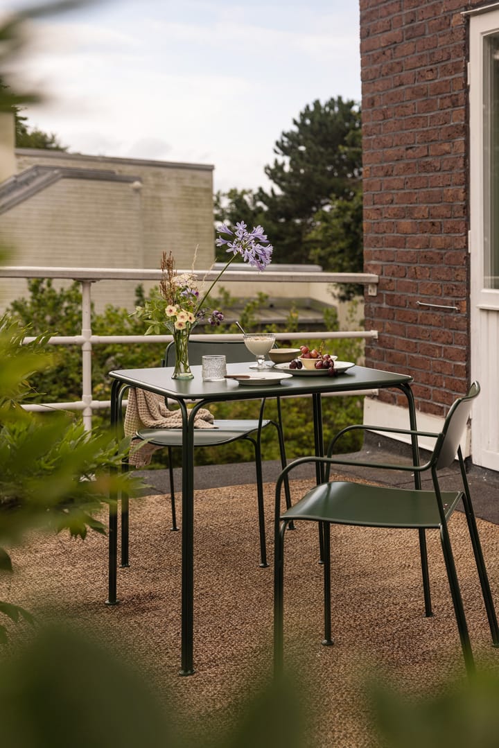 Table Libelle bord 70x70 cm, Grøn Grythyttan Stålmöbler