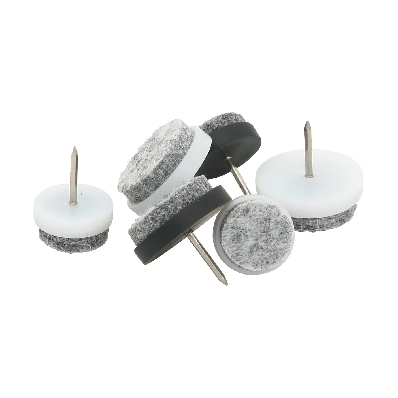 Guardian filtsko med søm Ø24 mm 8-pak, Sort Guardian