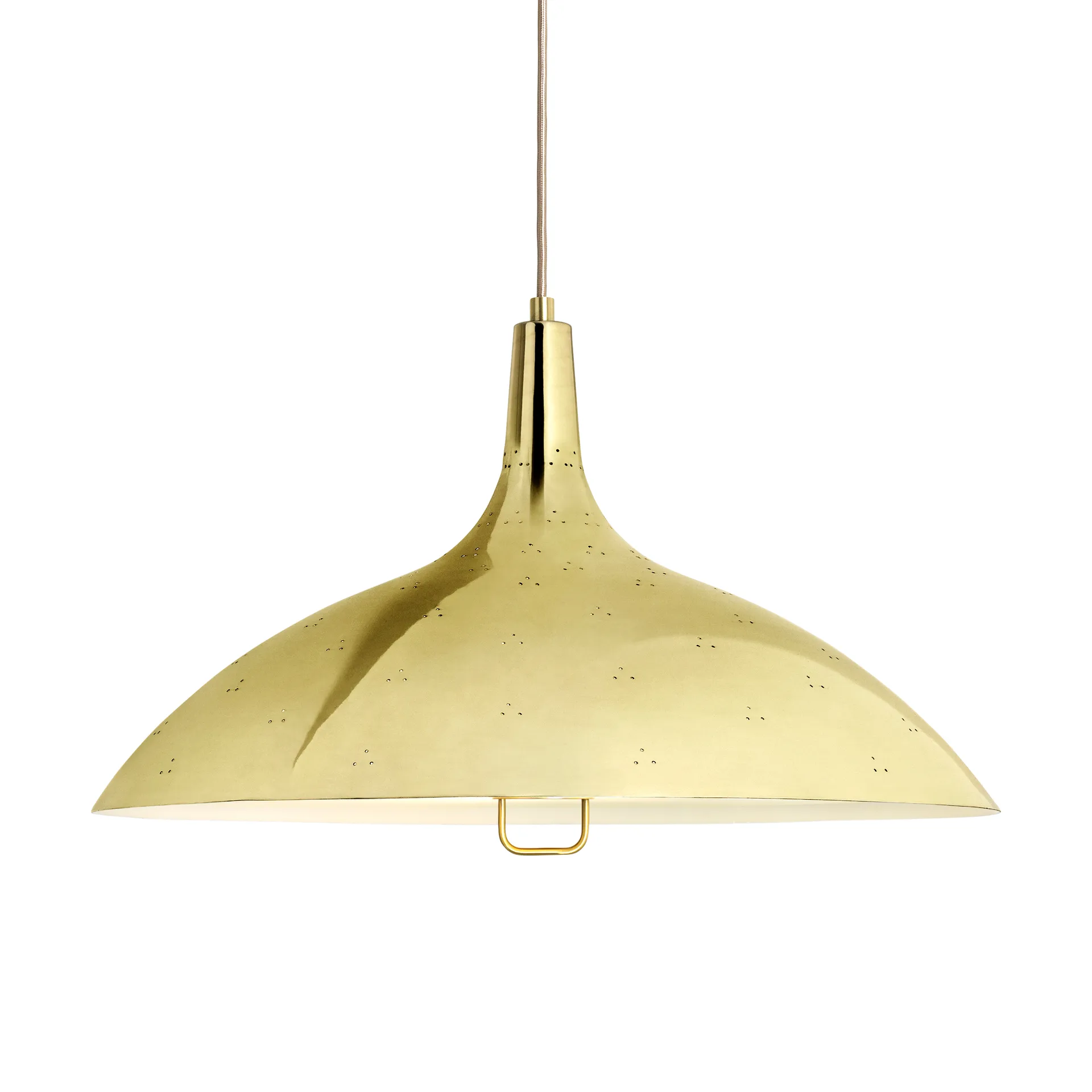 1965 pendel lampe, Brass GUBI