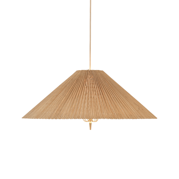 1972 loftslampe Ø60 cm - Bambus/Messing - GUBI