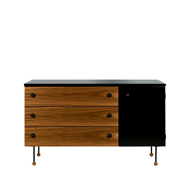 62 Dresser kommode - american walnut, 3 skuffer - GUBI