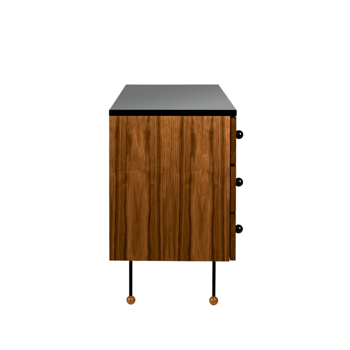 62 Dresser kommode, american walnut, 3 skuffer GUBI
