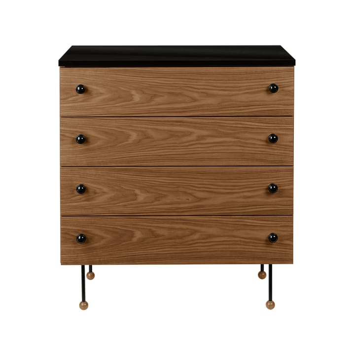 62 Dresser kommode - american walnut, 4 skuffer - GUBI