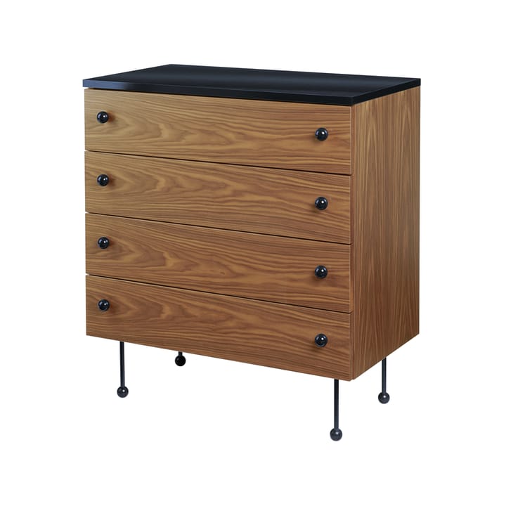 62 Dresser kommode, american walnut, 4 skuffer GUBI