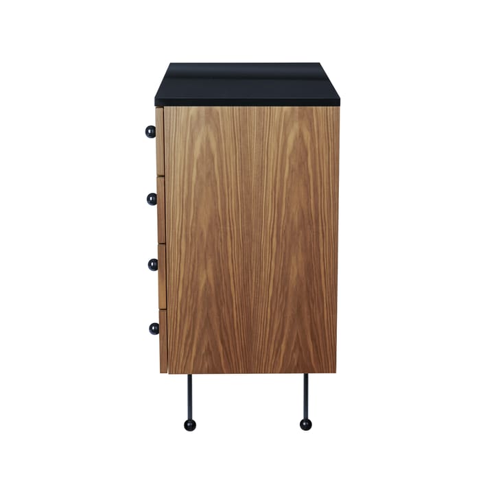 62 Dresser kommode, american walnut, 4 skuffer GUBI