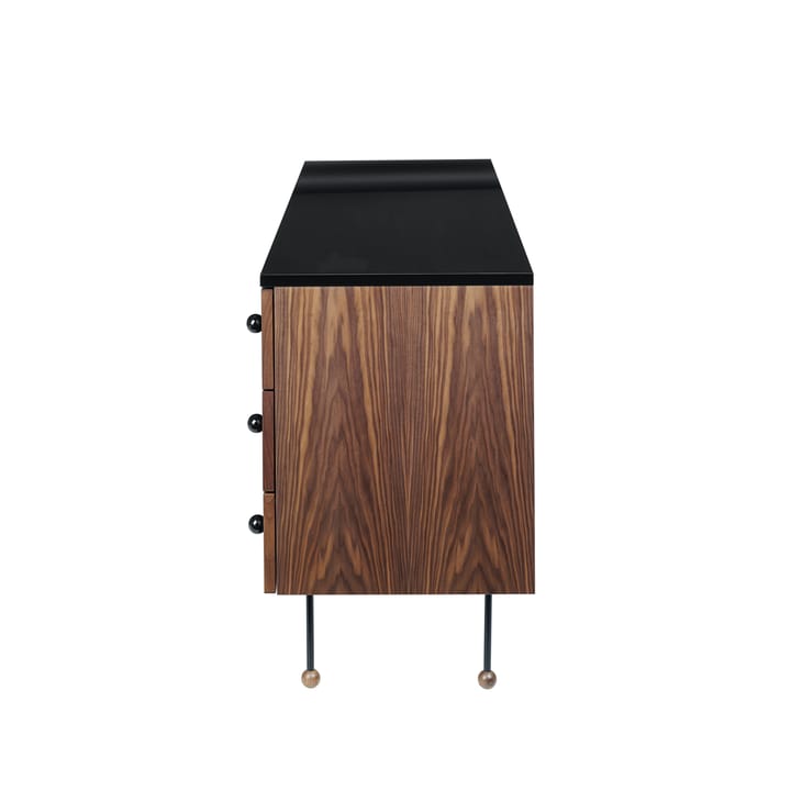 62 Dresser kommode, american walnut, 6 skuffer GUBI