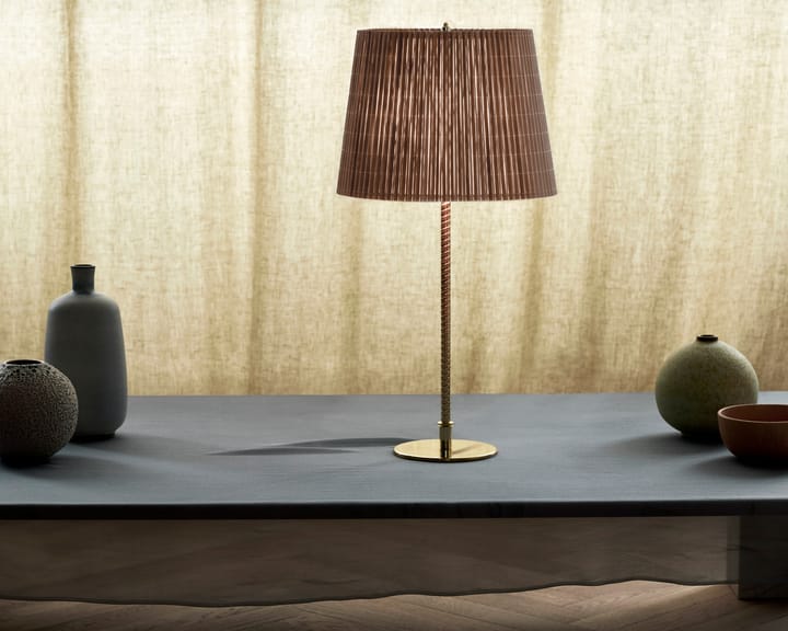 9205 bordlampe, Bambus/Messing GUBI