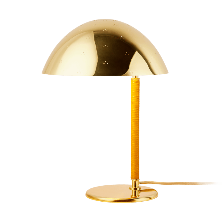 9209 bordlampe - Messing/Rattan - GUBI