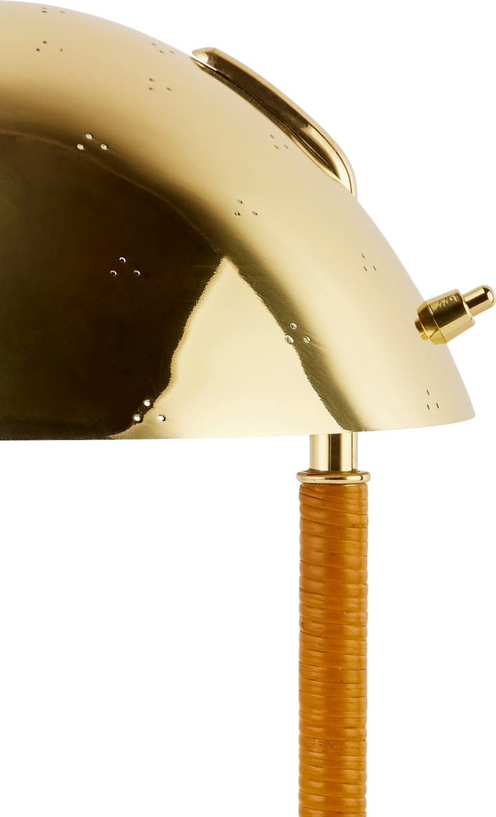 9209 bordlampe - Messing/Rattan - GUBI