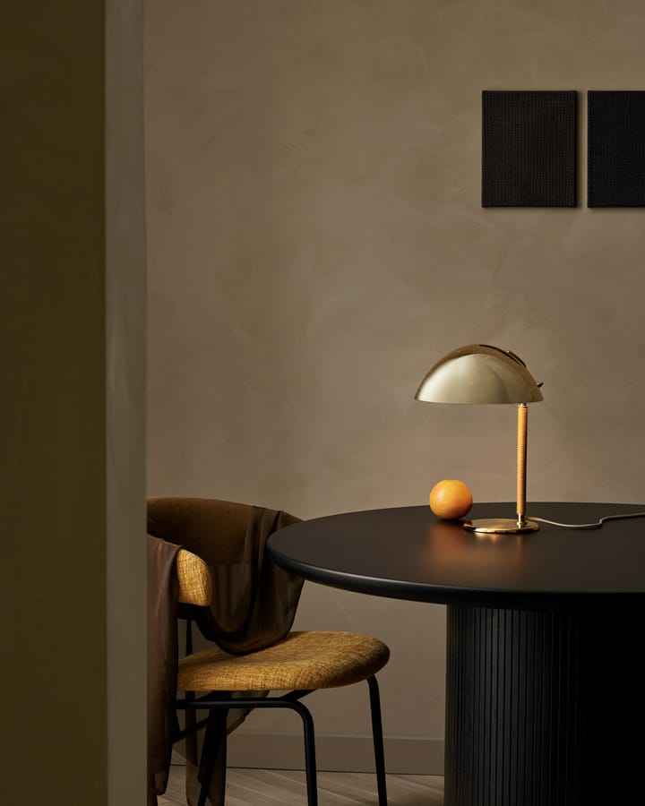 9209 bordlampe, Messing/Rattan GUBI