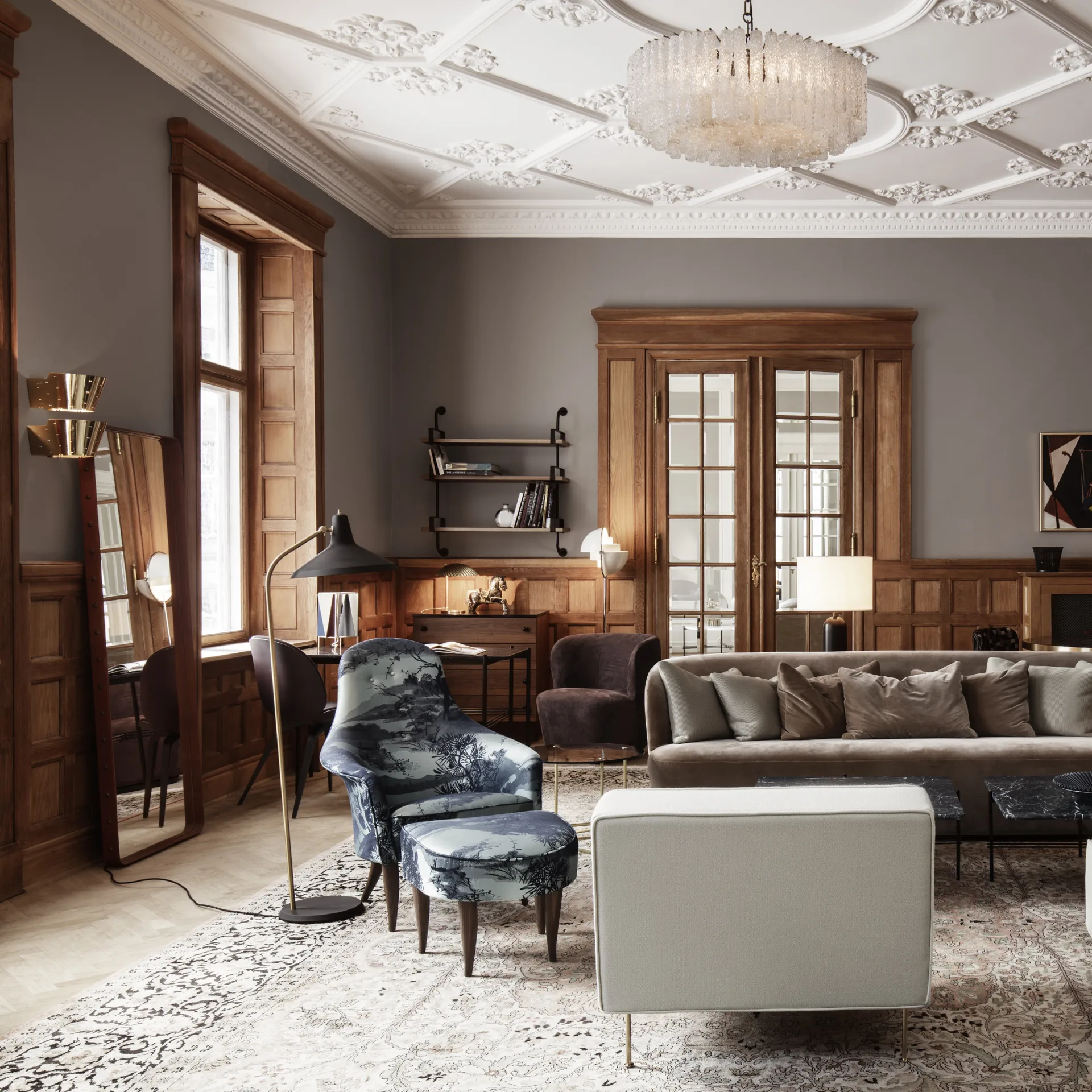 9464 væglampe, Bronze GUBI