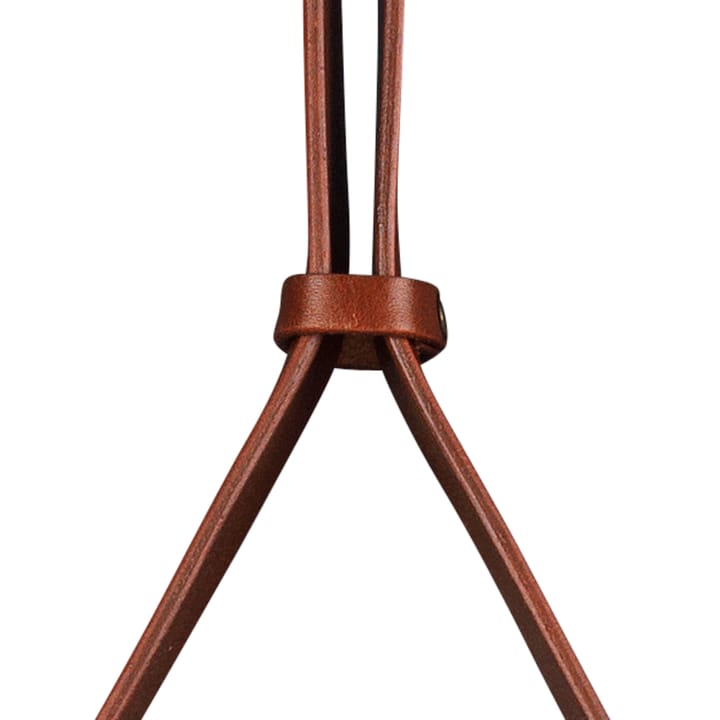 Adnet rundt spejl, brown, large GUBI