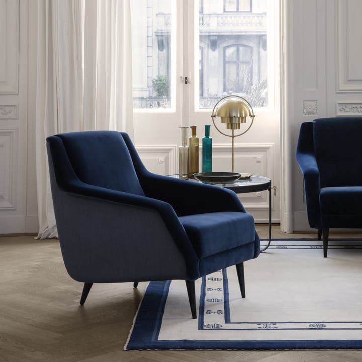 Adnet sofabord Ø100 cm, sort GUBI