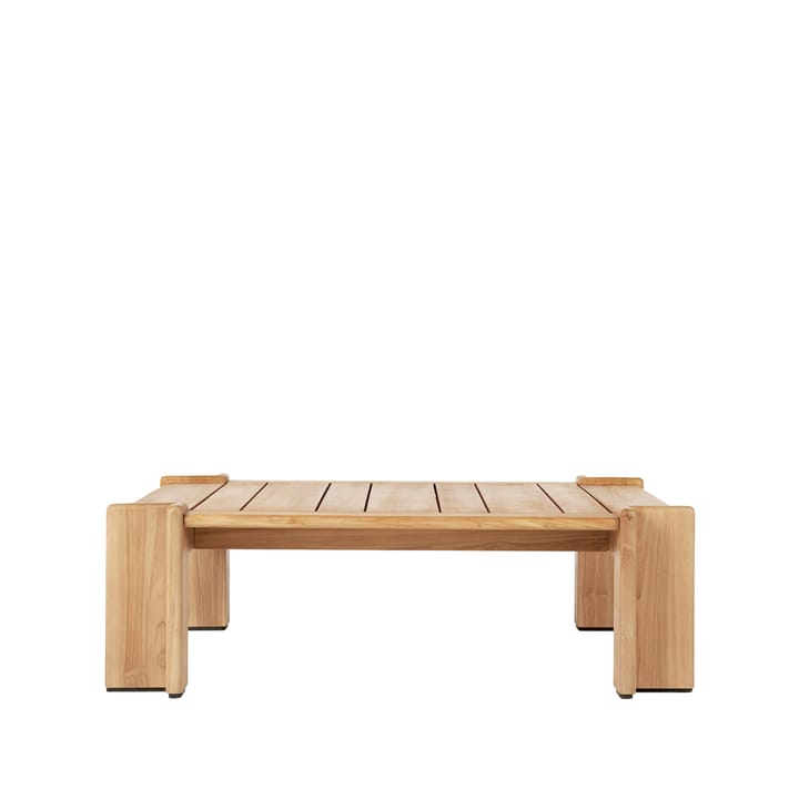Atmosfera sofabord 113x110 cm - Teak - GUBI
