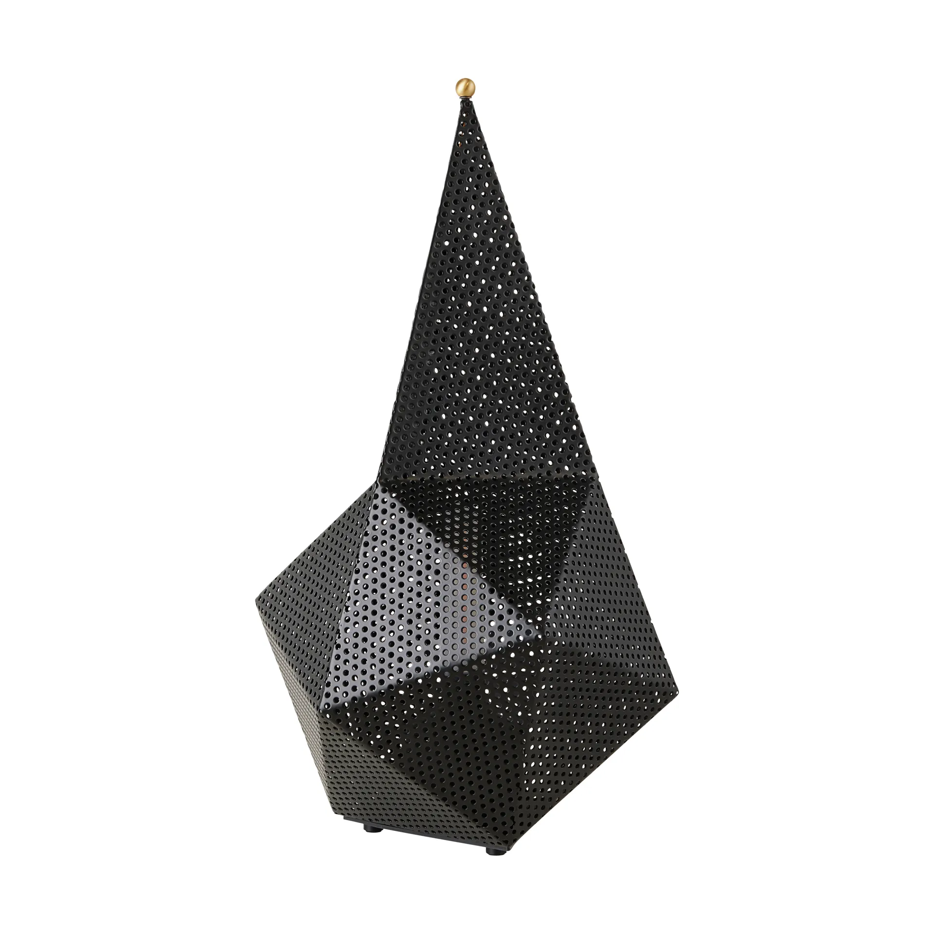 Bagdad bærbar lampe, Soft black semi matt GUBI