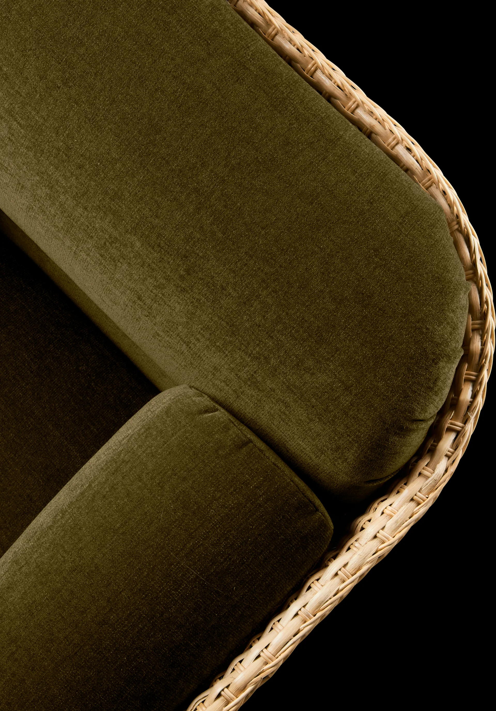 Basket  2-personers sofa helt polstret, Mumble Glamour Group 40-rotting GUBI