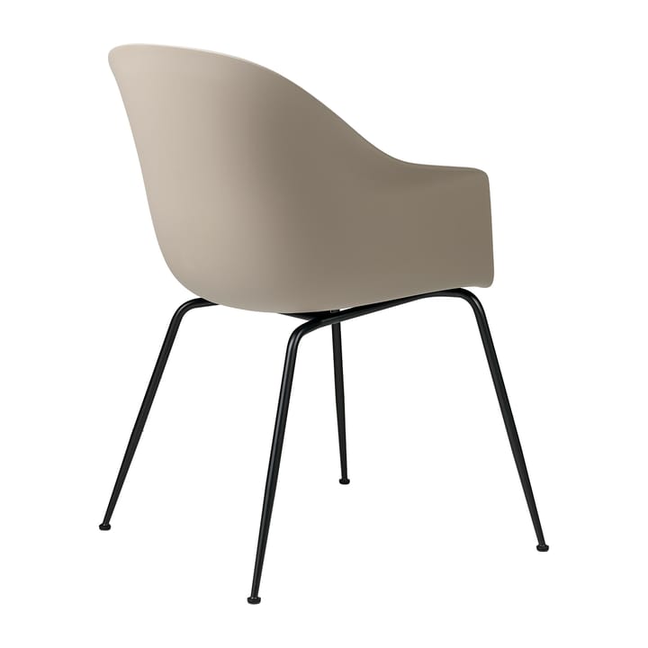 Bat stol plast sorte ben, New Beige GUBI