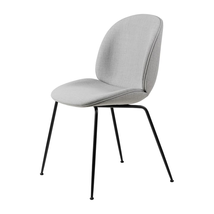 Beetle dining chair fully upholstered conic base - Remix 3 nr.123-black - GUBI