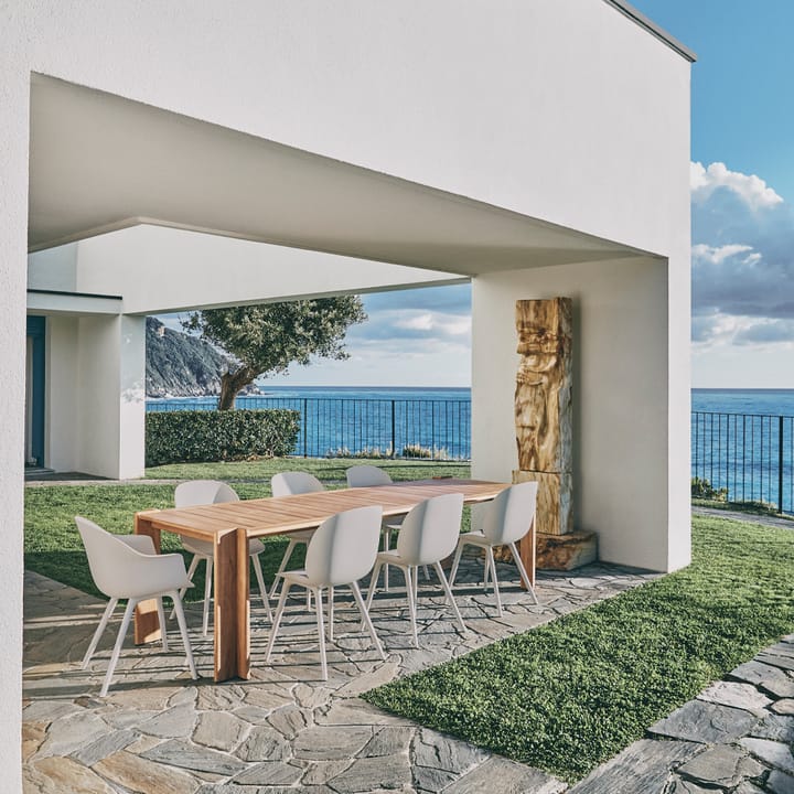 Beetle Dining Outdoor stol, alabaster white GUBI