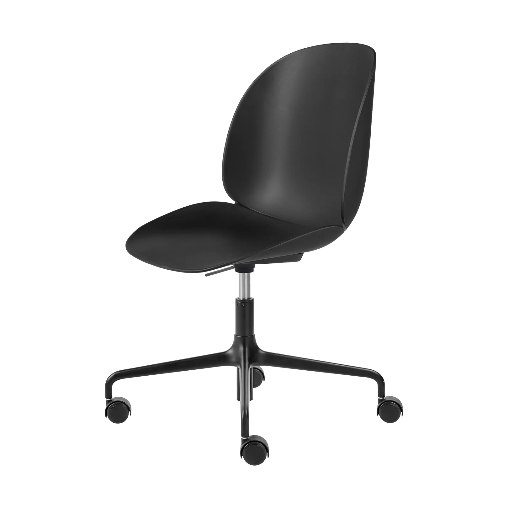 Beetle Meeting Chair kontorstol, Black-black GUBI