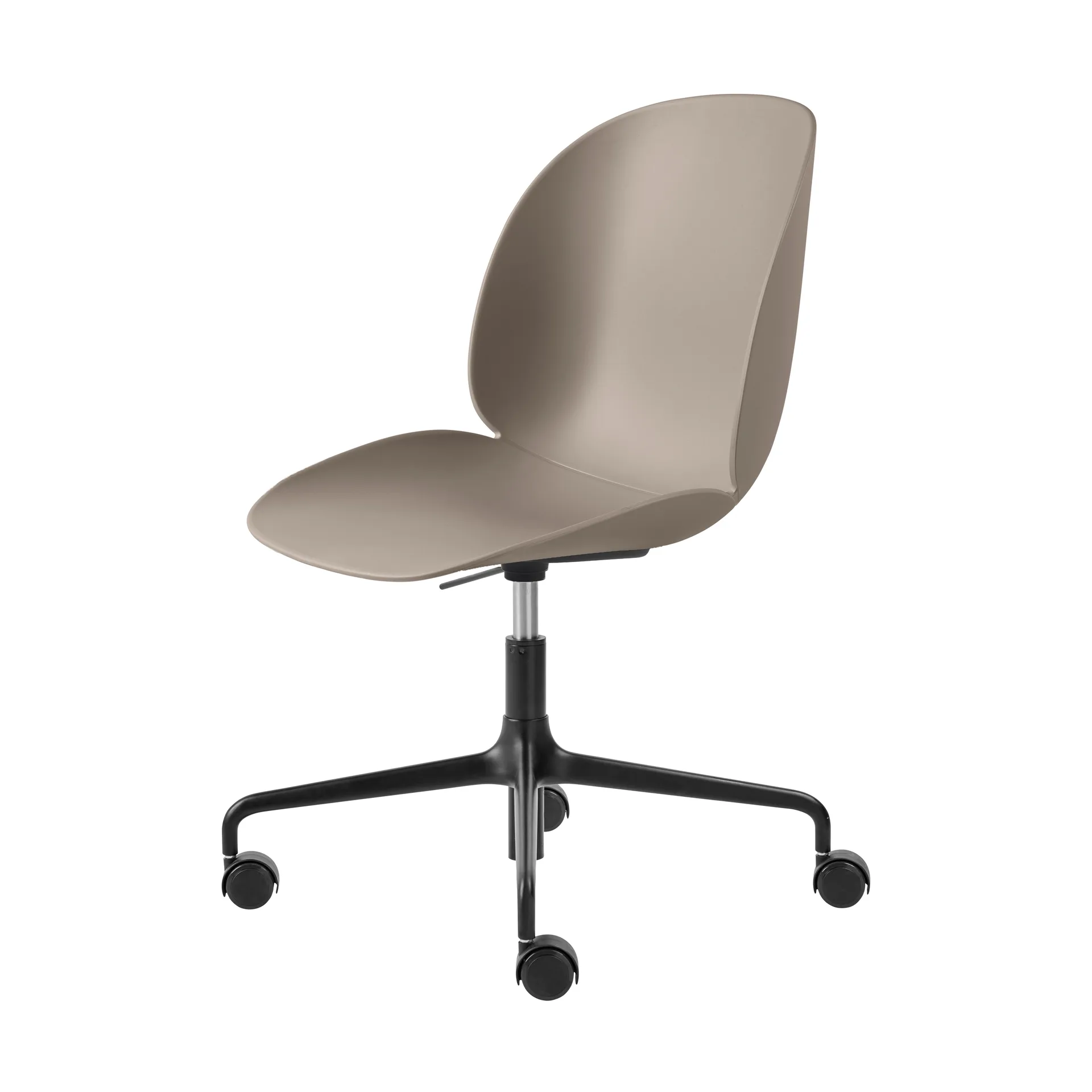 Beetle Meeting Chair kontorstol, New beige-black GUBI