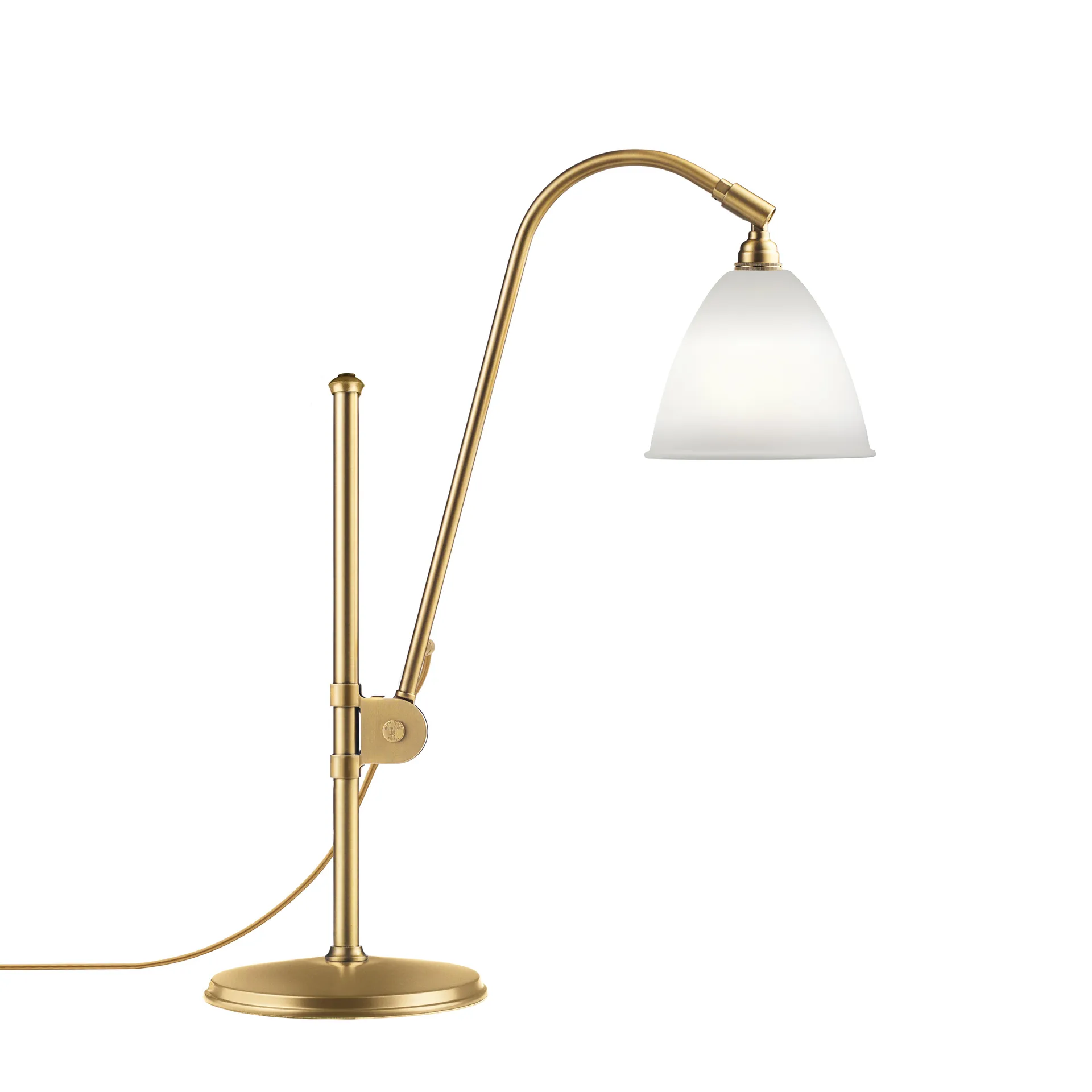 Bestlite BL1 bordlampe, benporcelæn-messing GUBI