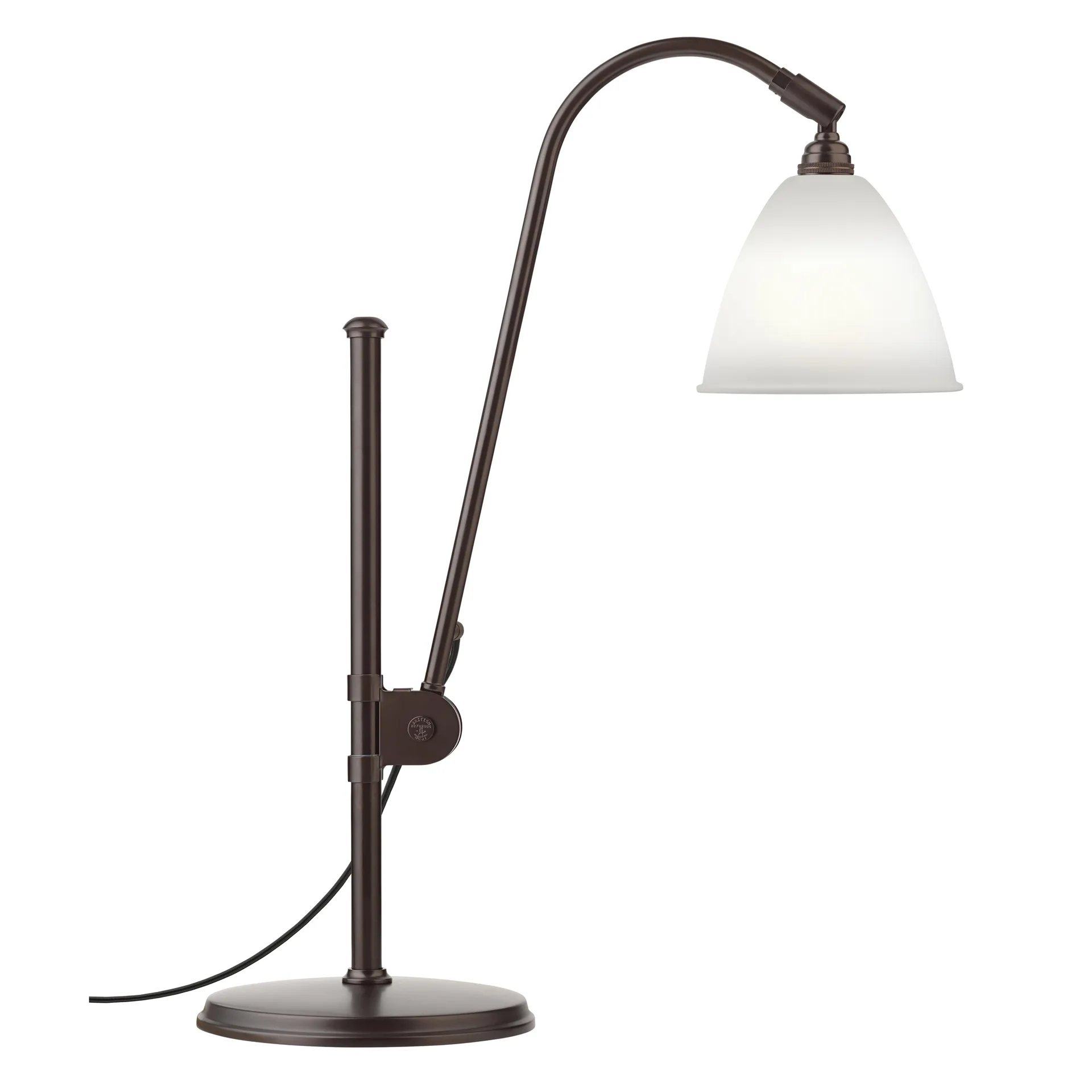 Bestlite BL1 bordlampe, benporcelæn-svart GUBI
