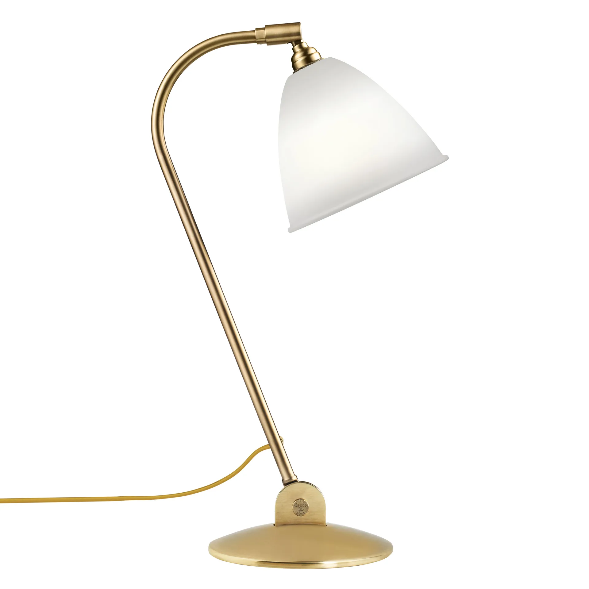 Bestlite BL2 bordlampe, benporcelæn-messing GUBI