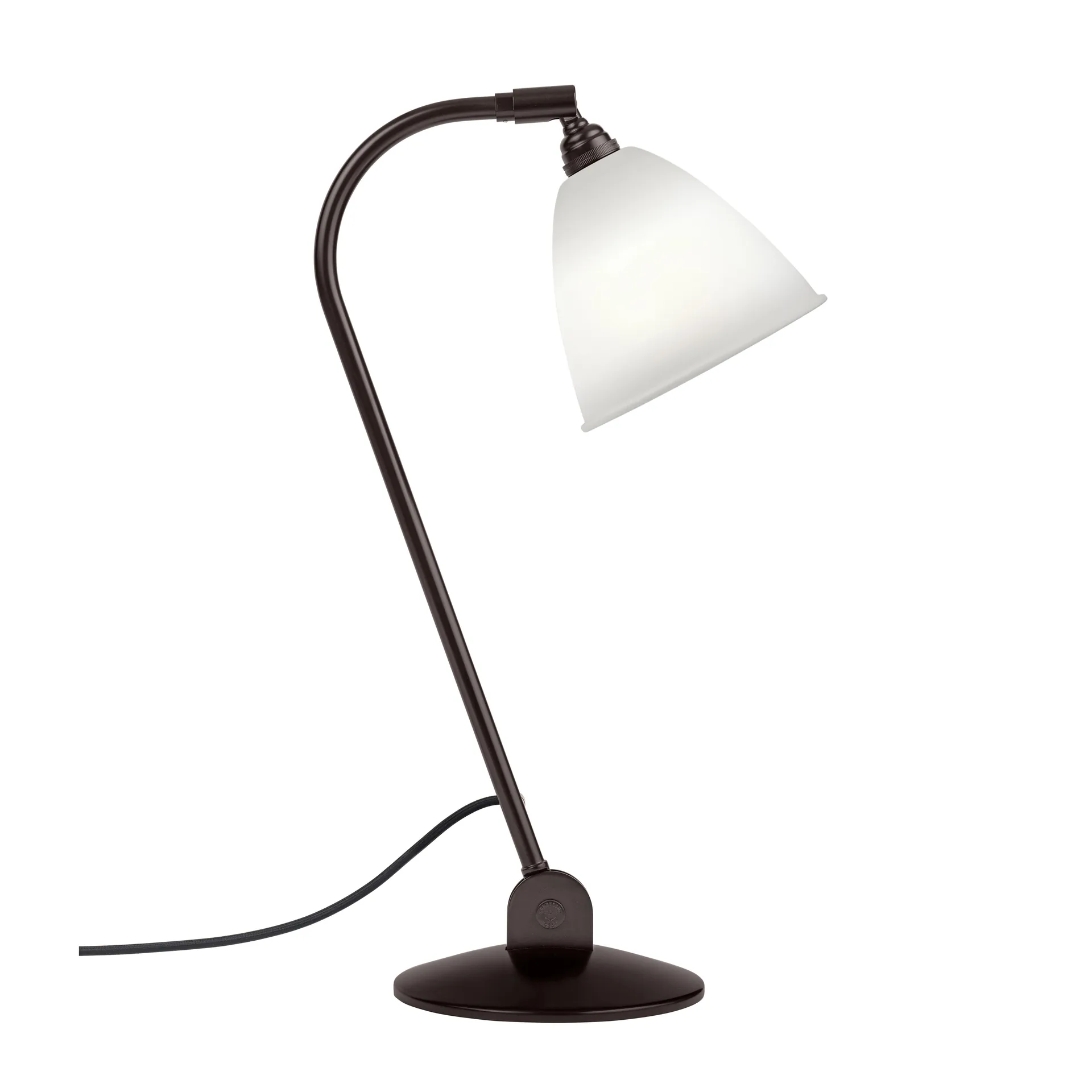 Bestlite BL2 bordlampe, benporcelæn-svart GUBI