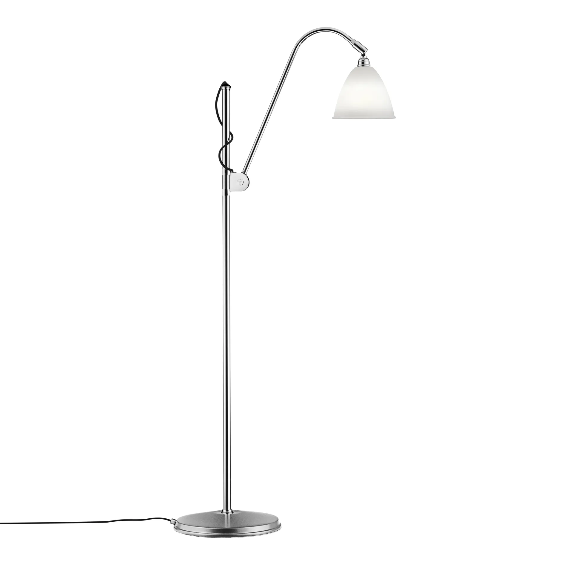 Bestlite BL3S gulvlampe, benporcelæn-krom GUBI