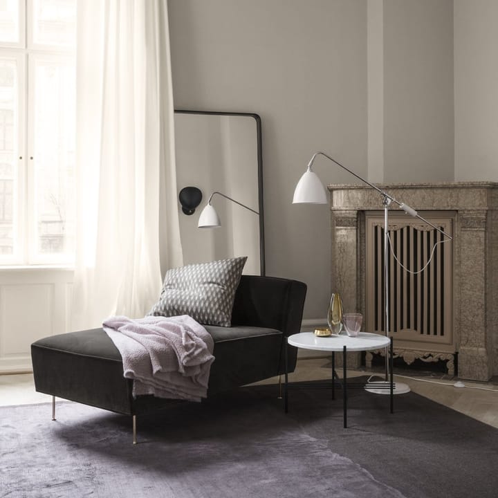 Bestlite BL4 gulvlampe, mat hvid-krom GUBI
