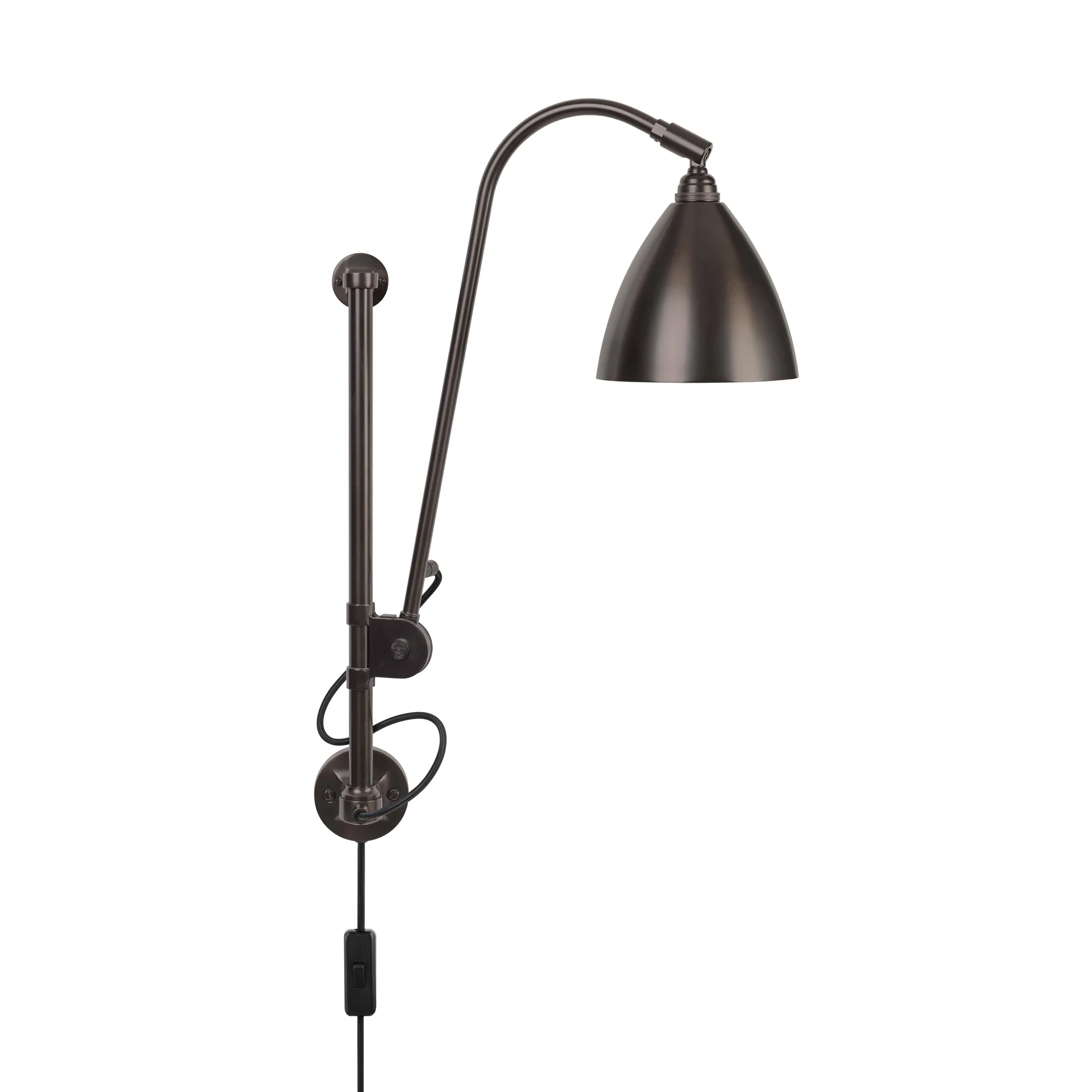 Bestlite BL5 væglampe, Black brass GUBI