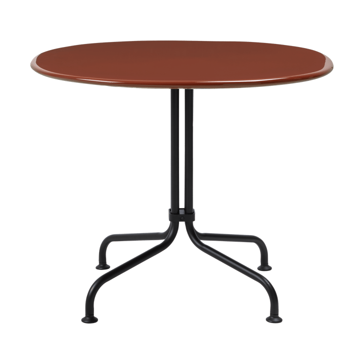 Carmel Bistro loungebord 75x75 cm - Rock red-black semi matt - GUBI
