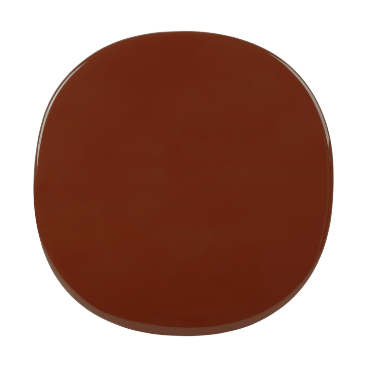 Carmel Bistro loungebord 75x75 cm, Rock red-black semi matt GUBI