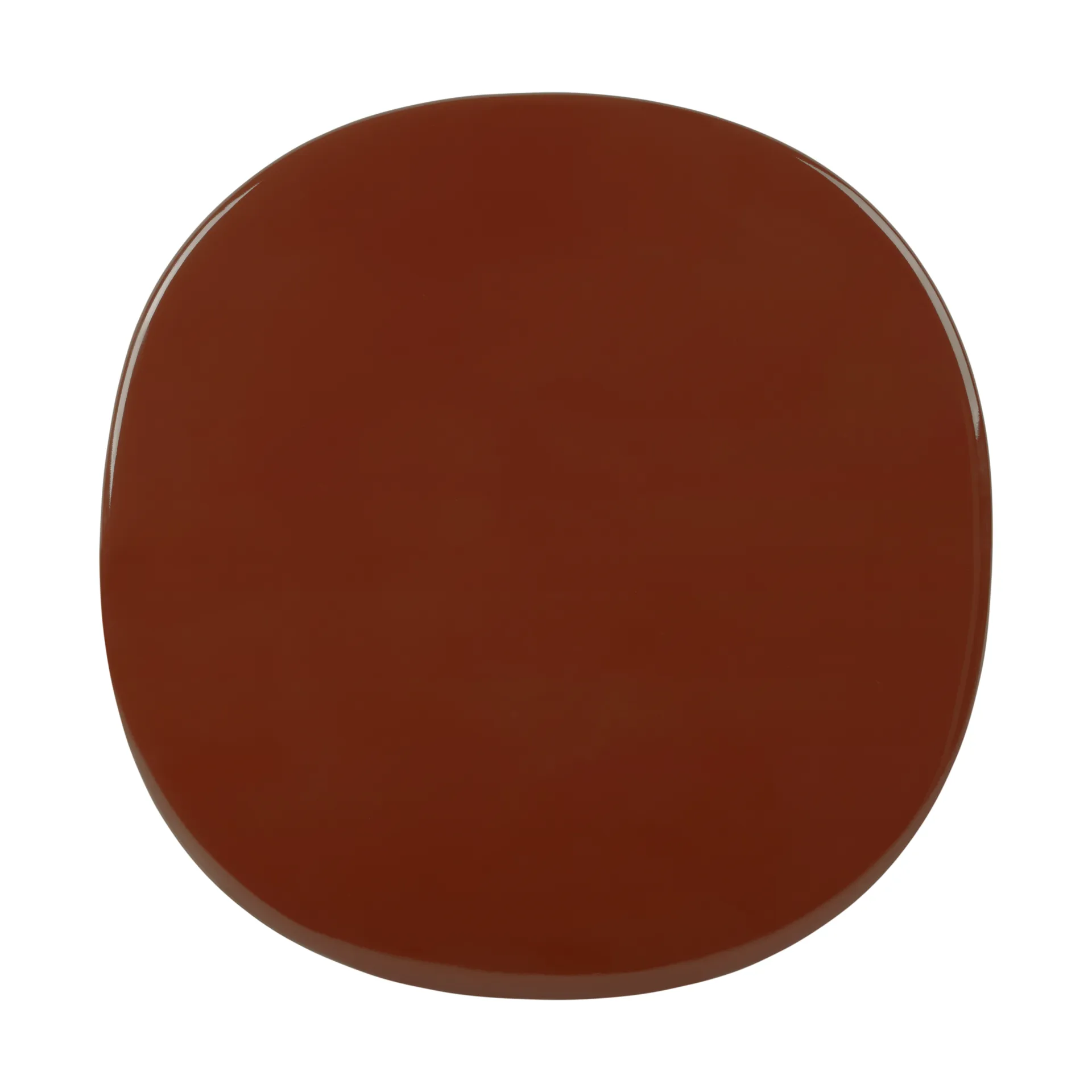 Carmel Bistro spisebord 75x75 cm, Rock red-black semi matt GUBI