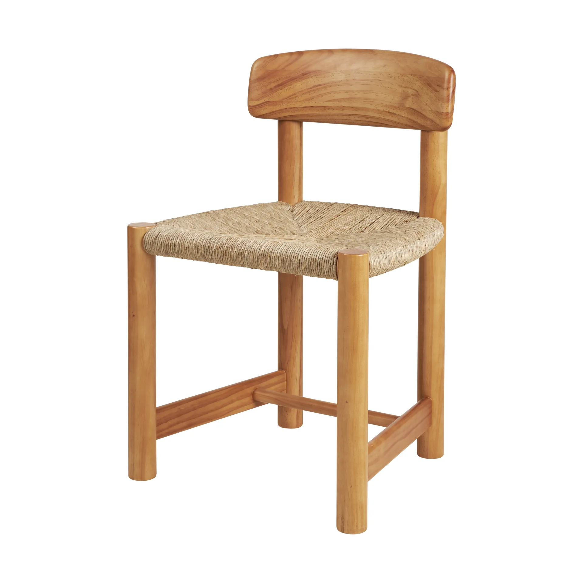 Daumiller Side Chair stol, Natural Rush-golden pine GUBI