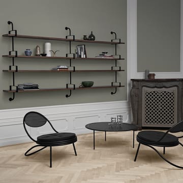 Demon væghylde 3 niveauer - oak, 155 cm - GUBI
