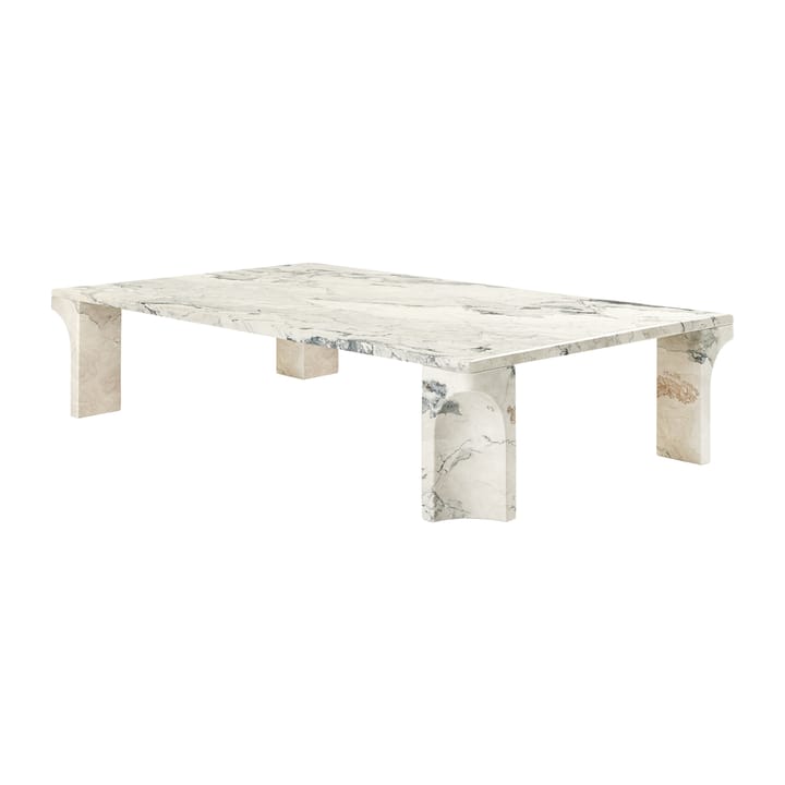 Doric sofabord 80x140 cm, Electric grey GUBI