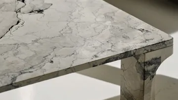 Doric sofabord 80x140 cm, Electric grey GUBI