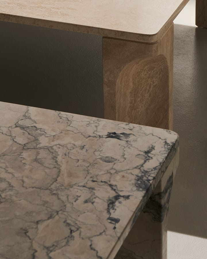 Doric sofabord 80x140 cm, Electric grey GUBI